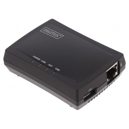 Server Imprimantă RJ45 USB DN-13020 | Electronic-mag.ro | Componente Electronice
