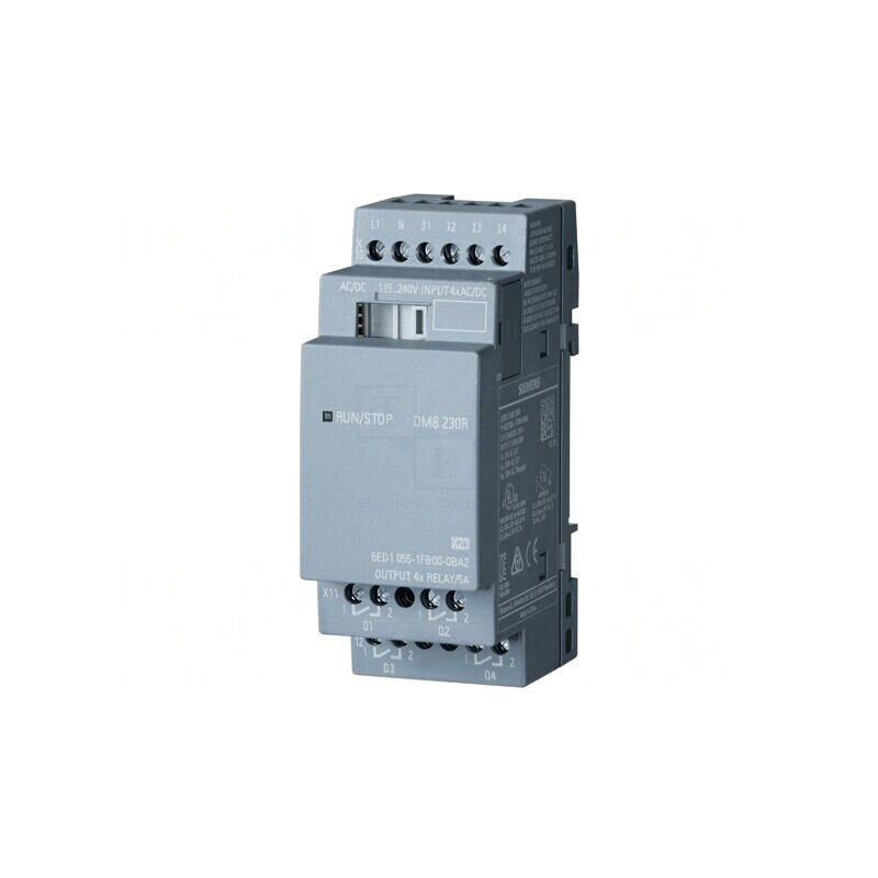 Modul de Extensie 4 IN 4 OUT cu Relee 5A LOGO! 8 | Electronic-mag.ro | Componente Electronice