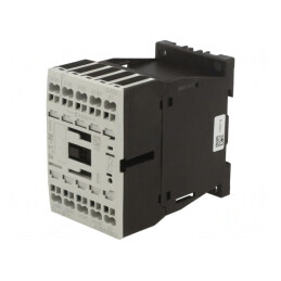 Contactor 4-poli 24VDC 4A pentru șină DIN | Electronic-mag.ro | Componente Electronice