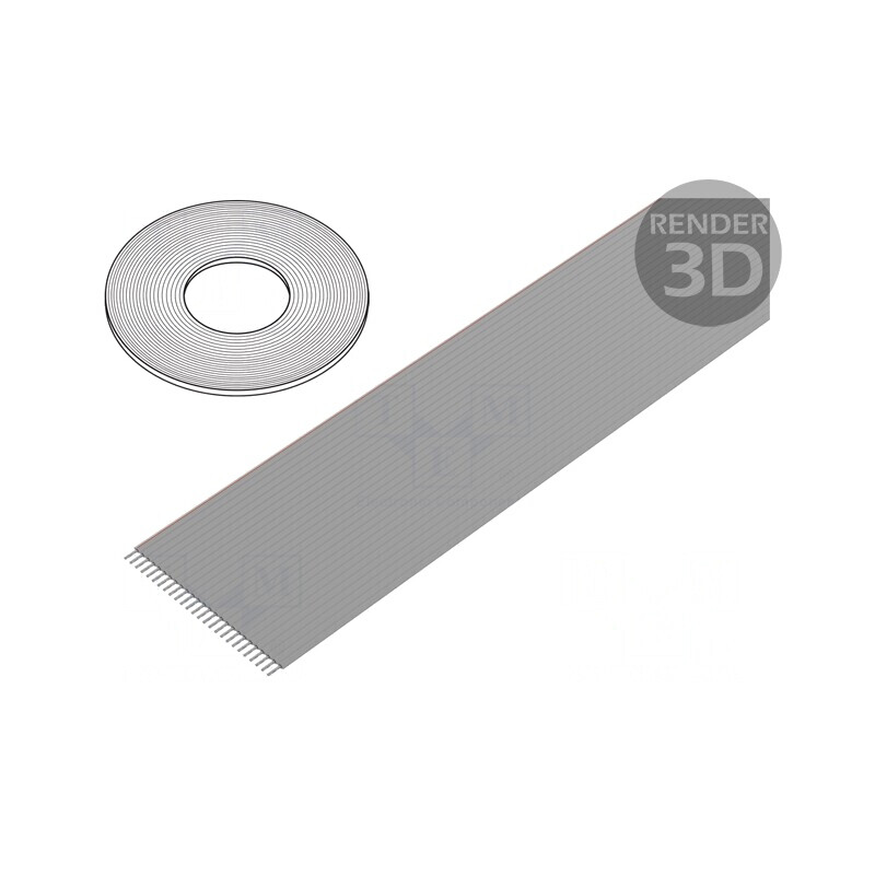 Cablu bandă 1,27mm litat Cu 26x28AWG neecranat PVC | Electronic-mag.ro | Componente Electronice Cablu bandă 1,27mm litat Cu 26x28AWG neecranat PVC | Electronic-mag.ro | Componente Electronice