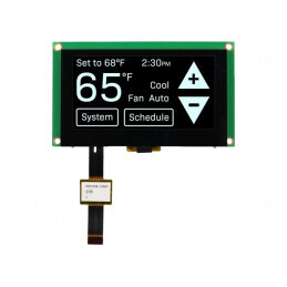 Afișaj OLED grafic 2,7" 128x64mm albă | Electronic-mag.ro | Componente Electronice