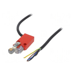 Limitator Cursă Manetă R 25,6mm Rola Metalică Ø13mm NO NC | Electronic-mag.ro | Componente Electronice
