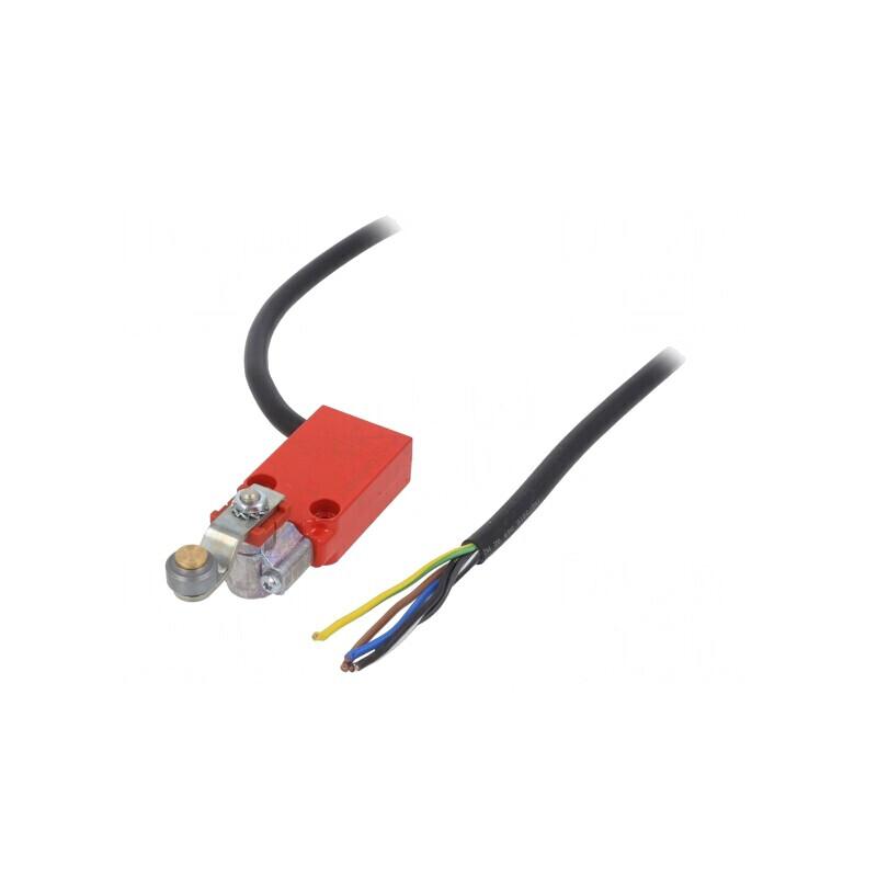 Limitator Cursă Manetă R 25,6mm Rola Metalică Ø13mm NO NC | Electronic-mag.ro | Componente Electronice