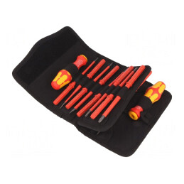 Set Șurubelnițe Izolate 15 Bucăți WERA cu Etui | Electronic-mag.ro | Componente Electronice