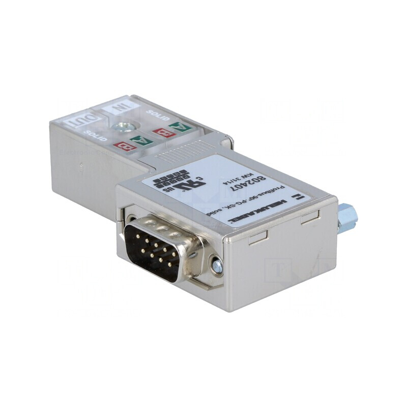 Conector D-Sub 9-Pin Unghi 90° IDC pe Cablu | Electronic-mag.ro | Componente Electronice