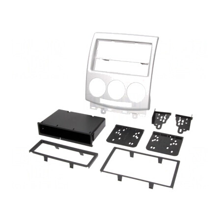 Cadru radio argintiu Mazda 2 ISO | Electronic-mag.ro | Componente Electronice