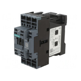 Contactor 3P 24VDC 17A cu Contacte Auxiliare NO NC | Electronic-mag.ro | Componente Electronice