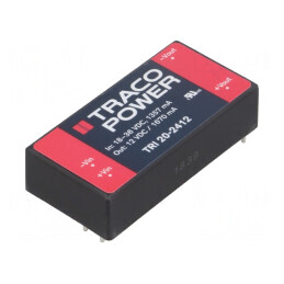 Convertor DC/DC 20W 18-36V la 12V 1,67A | Electronic-mag.ro | Componente Electronice