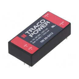 Convertor DC/DC 20W 18-36V la 15V 1333mA TRI 20-2413 | Electronic-mag.ro | Componente Electronice