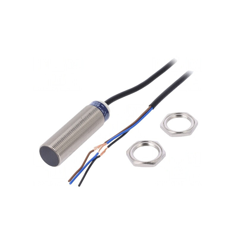 Senzor Inductiv PNP NO 0-8mm 12-48VDC M18 IP68 200mA | Electronic-mag.ro | Componente Electronice