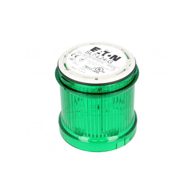 Semnalizator LED Verde 18-30VDC 18-26VAC IP66 SL7 | Electronic-mag.ro | Componente Electronice