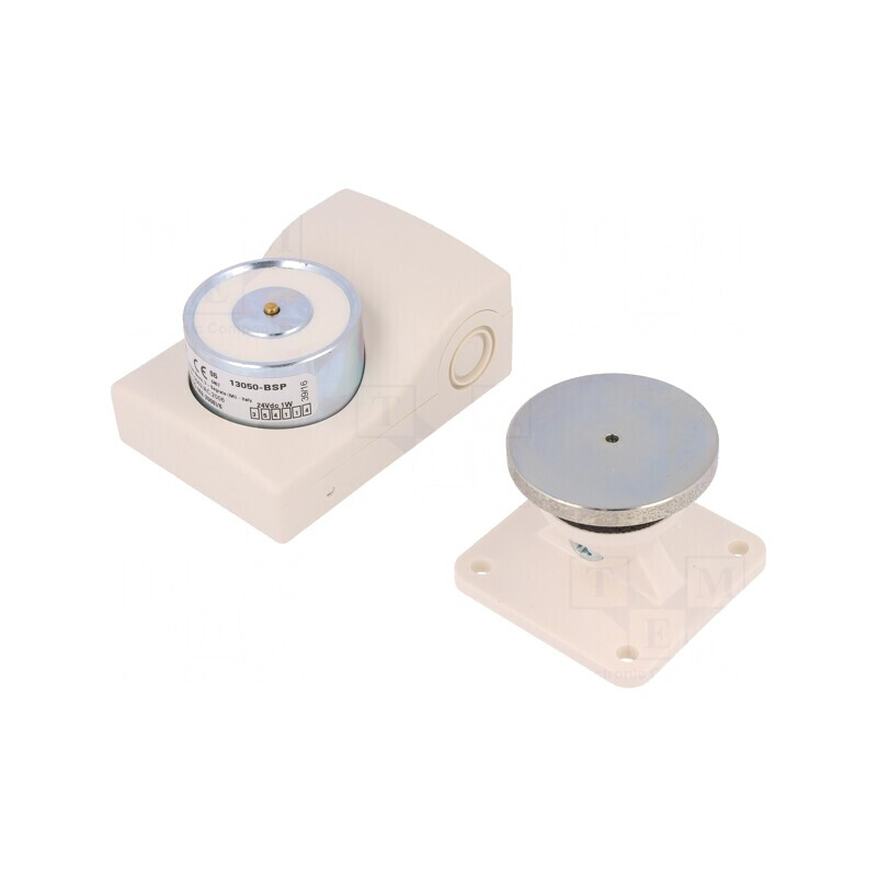 Electromagnet de Reținere 24VDC IP40 490N | Electronic-mag.ro | Componente Electronice