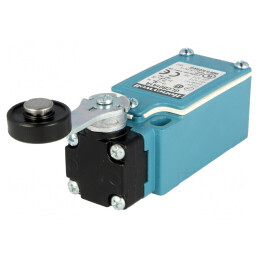 Limitator Cursă Manetă cu Rola din Plastic 46,5mm Ø19mm | Electronic-mag.ro | Componente Electronice