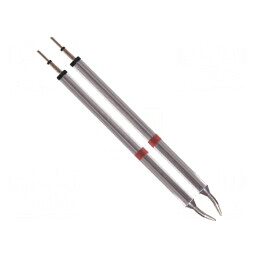 Vârful lopăţică pentru cleşti fierbinţi 2 buc., 10,41mm, 420-475°C | Electronic-mag.ro | Componente Electronice