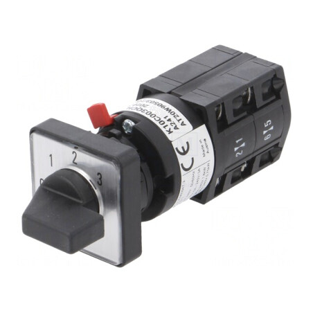 Comutator cu Came 10A 0-1-2-3 pentru Încastrare | Electronic-mag.ro | Componente Electronice