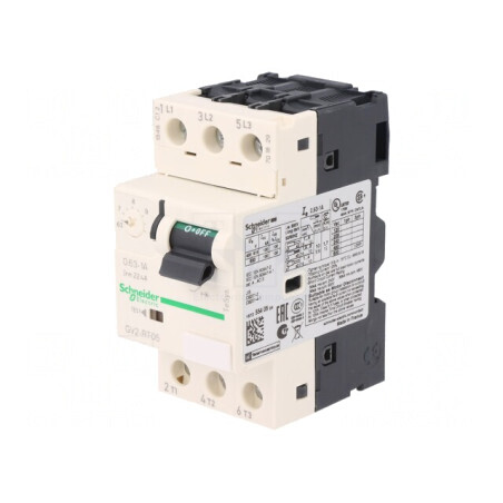 Întrerupător Motor 0,25/0,37kW 230-690VAC DIN GV2RT05 | Electronic-mag.ro | Componente Electronice