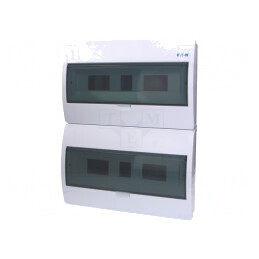 Carcasă pentru aparatură modulară IP40 albă 36 module ABS | Electronic-mag.ro | Componente Electronice