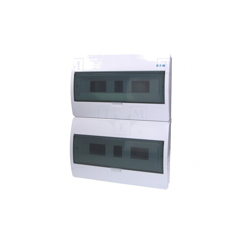 Carcasă pentru aparatură modulară IP40 albă 36 module ABS | Electronic-mag.ro | Componente Electronice