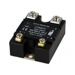 Releu semiconductor 125A 1-fazat 3-32VDC 24-660VAC | Electronic-mag.ro | Componente Electronice