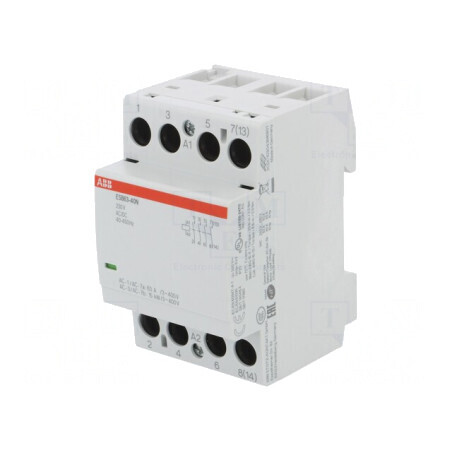 Contactor 4-poli 63A 230V AC/DC NO x4 | Electronic-mag.ro | Componente Electronice