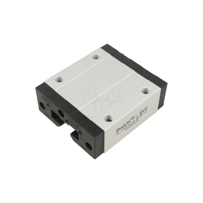 Cărucior aluminiu DryLin® T 109mm ghidaje liniare | Electronic-mag.ro | Componente Electronice
