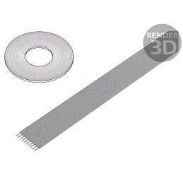 Cablu Bandă PVC 10x28AWG 100FT | Electronic-mag.ro | Componente Electronice