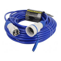 Prelungitor electric albastru 25m 16A | Electronic-mag.ro | Componente Electronice