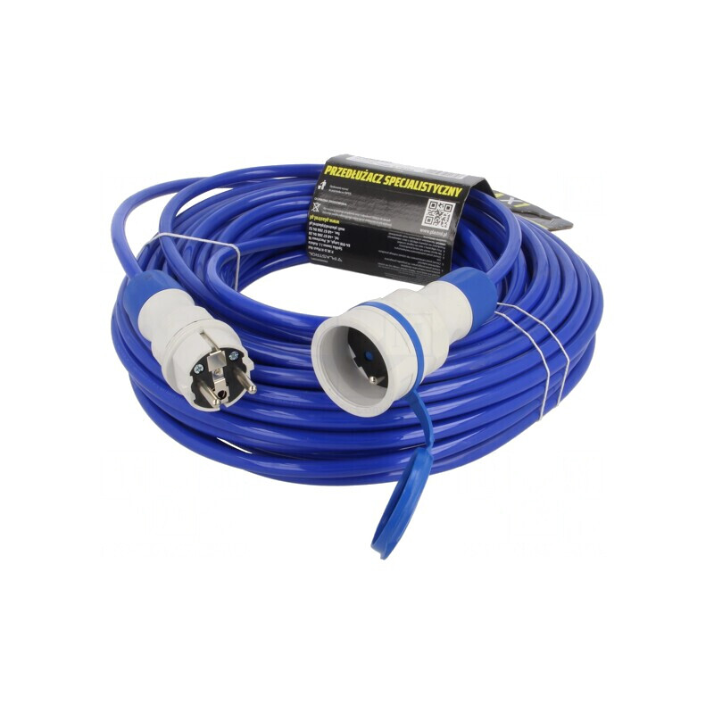 Prelungitor electric albastru 25m 16A | Electronic-mag.ro | Componente Electronice
