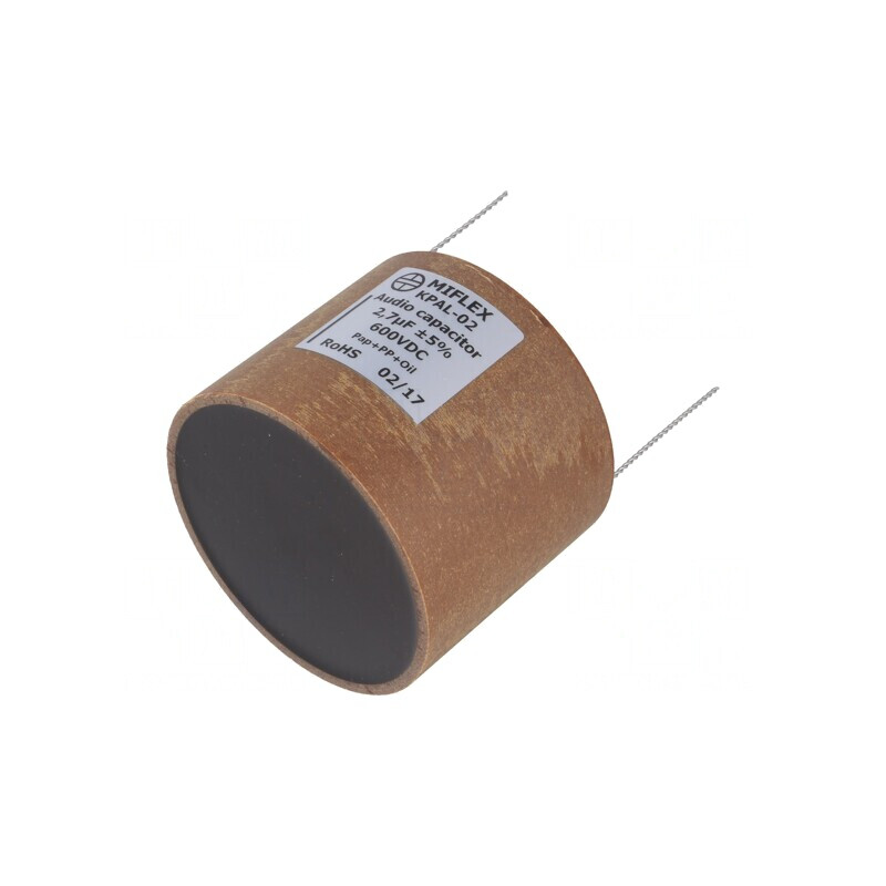 Condensator Aluminiu Polipropilenă Hârtie 2.7uF 600VDC ±5% | Electronic-mag.ro | Componente Electronice