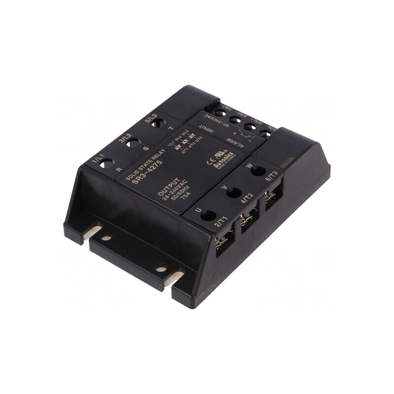 Releu semiconductor 75A 3-fazat 24-240VAC | Electronic-mag.ro | Componente Electronice