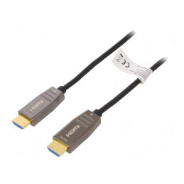 Cablu HDMI Optic 10m HDCP 2.2 HDMI 2.1 | Electronic-mag.ro | Componente Electronice