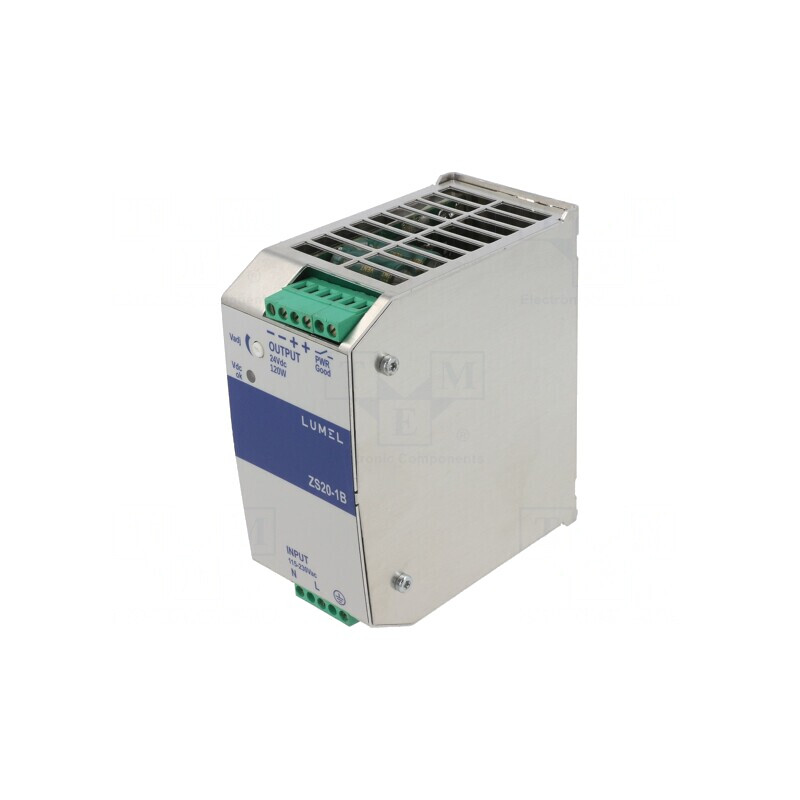 Alimentator pentru șină DIN 120W 24V 5A | Electronic-mag.ro | Componente Electronice Alimentator pentru șină DIN 120W 24V 5A | Electronic-mag.ro | Componente Electronice
