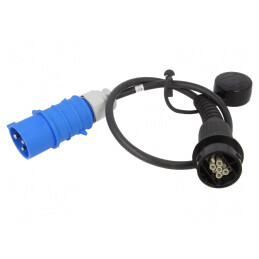 Cablu eMobility 230V 7,4kW 32A Monofazat 0,96m | Electronic-mag.ro | Componente Electronice