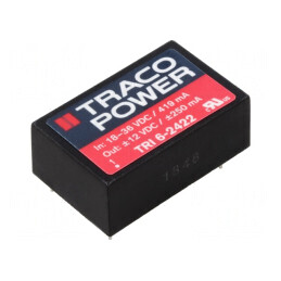 Convertor DC/DC 20W 18-36V la 12V/-12V THN 20-2422 | Electronic-mag.ro | Componente Electronice