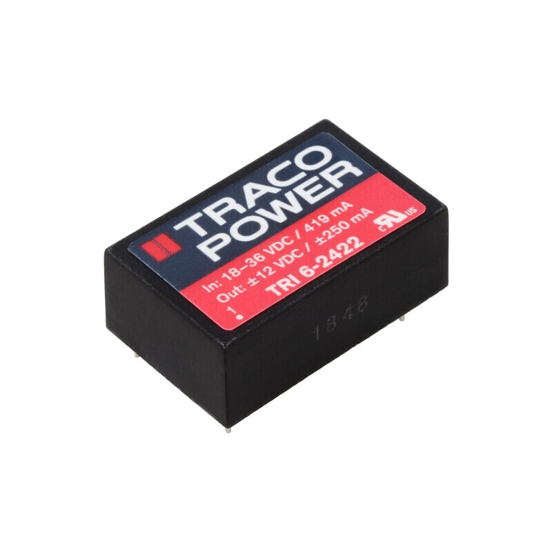 Convertor DC/DC 20W 18-36V la 12V/-12V THN 20-2422 | Electronic-mag.ro | Componente Electronice Convertor DC/DC 20W 18-36V la 12V/-12V THN 20-2422 | Electronic-mag.ro | Componente Electronice