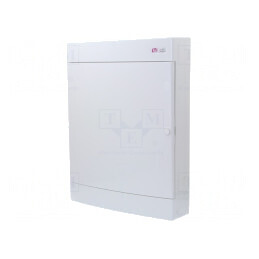 Carcasă Aparatură Modulară Albă IP40 54 Moduli ABS | Electronic-mag.ro | Componente Electronice