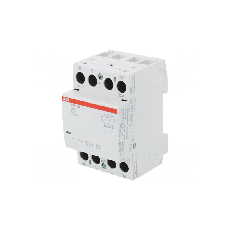 Contactor 4P 40A 230V AC/DC | Electronic-mag.ro | Componente Electronice