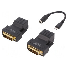 Extender DVI-D cu RJ45 70m 1920x1200px DS-54101 | Electronic-mag.ro | Componente Electronice