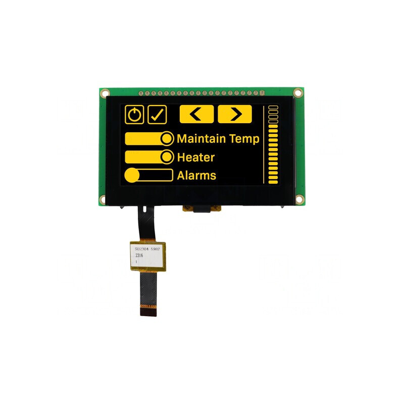 Afișaj OLED Grafic 2,7" 128x64 Galben | Electronic-mag.ro | Componente Electronice Afișaj OLED Grafic 2,7" 128x64 Galben | Electronic-mag.ro | Componente Electronice