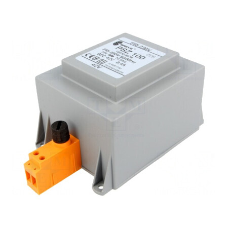 Transformator Alimentare 100VA 230V 42V DIN PSZ100/230/42V | Electronic-mag.ro | Componente Electronice