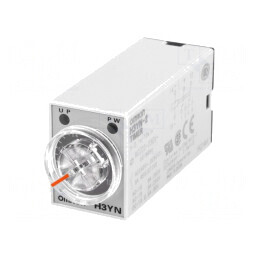 Timer DPDT 0,1s-10min 230V AC 5A 8-PIN | Electronic-mag.ro | Componente Electronice
