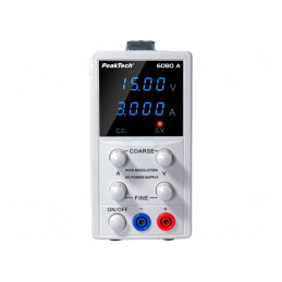 Alimentator de Laborator Reglabil 0-15V 0-3A P6080A | Electronic-mag.ro | Componente Electronice