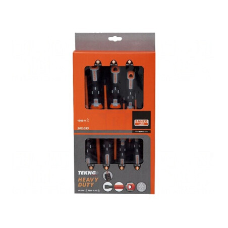 Set Șurubelnițe Izolate 1kV AC Phillips și Plată cu Geantă - 7 Bucăți | Electronic-mag.ro | Componente Electronice