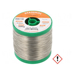 Sârmă de lipit fără plumb 0,5mm 0,5kg | Electronic-mag.ro | Componente Electronice