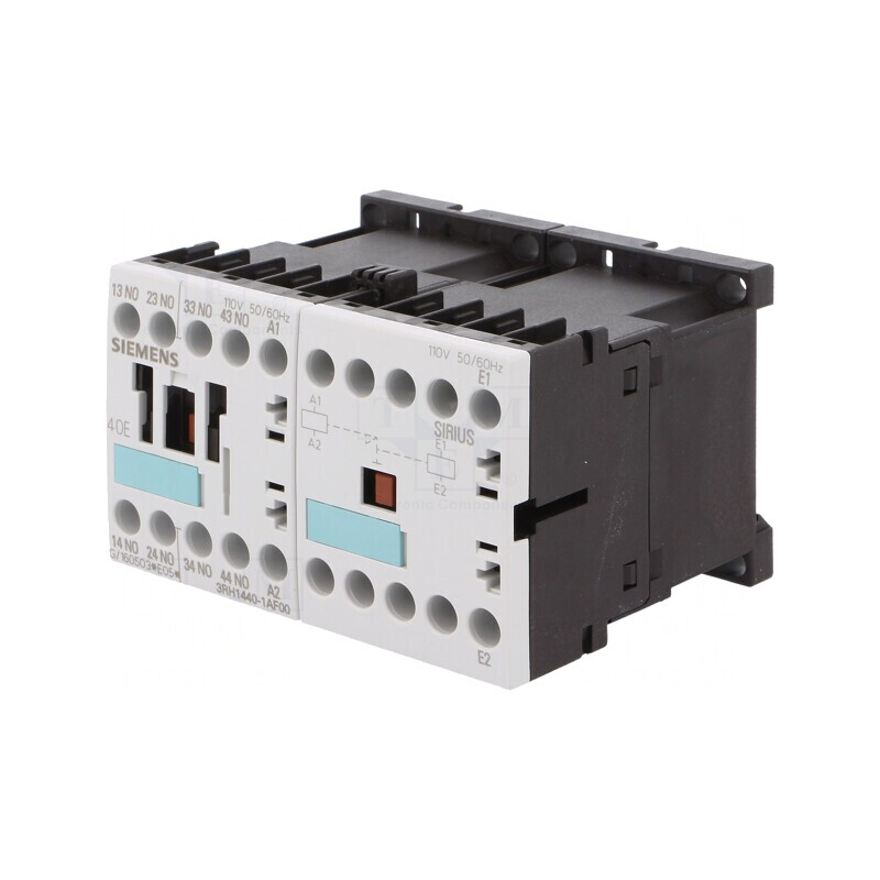 Contactor 4P 110VAC 6A DIN 3RH1440-1AF00 | Electronic-mag.ro | Componente Electronice