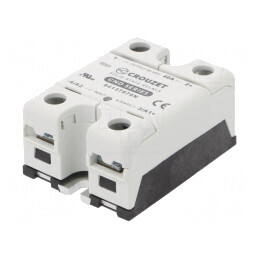 Releu Semiconductor 40A 4-32VDC 5-60VDC IP20 | Electronic-mag.ro | Componente Electronice