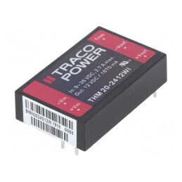 Convertor DC/DC 20W 9-36V la 12V 1670mA | Electronic-mag.ro | Componente Electronice