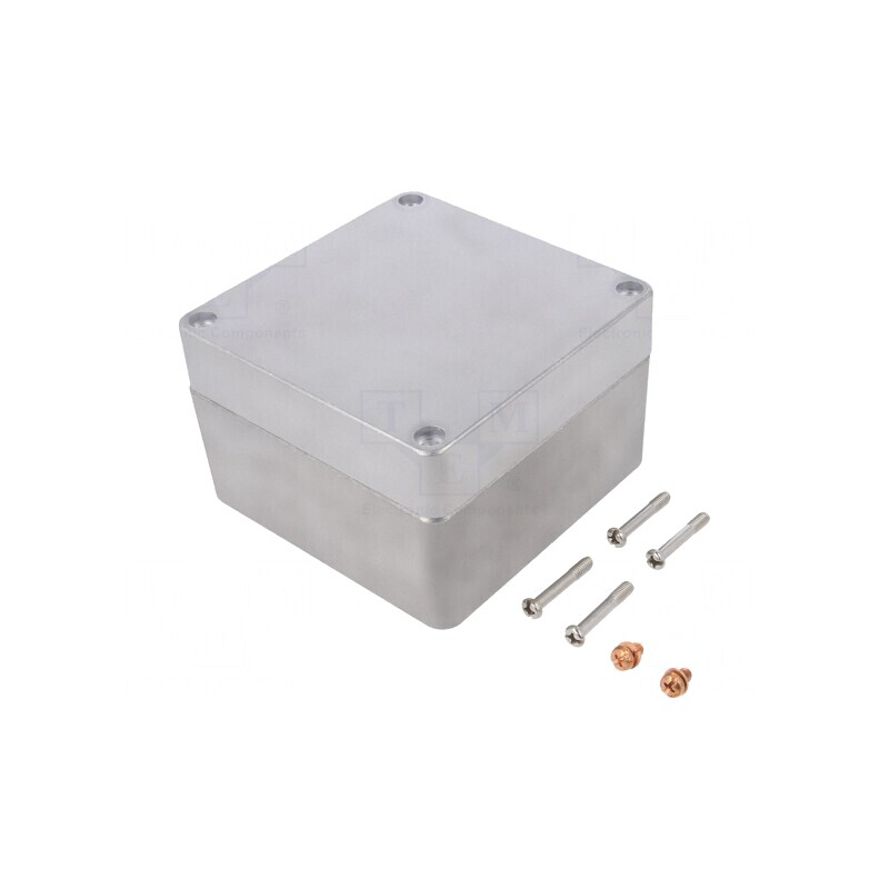 Carcasă Universală Aluminiu IP68 140x140x91mm | Electronic-mag.ro | Componente Electronice