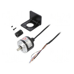 Encoder incremental 12-24VDC 360imp/rotație IP50 ax 8mm | Electronic-mag.ro | Componente Electronice