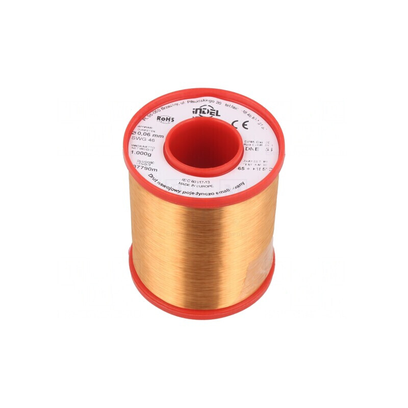 Sârmă Emailată 0,06mm 1kg Cu | Electronic-mag.ro | Componente Electronice